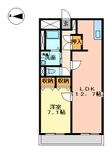 グラン・アベニュー名駅南の間取図
