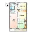 カルディア壱番館の間取図