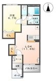 コーポ・シュウの間取図