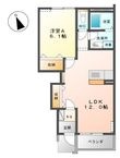 アンジュの間取図