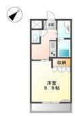 サンフォレストの間取図