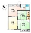 コーポ渚の間取図