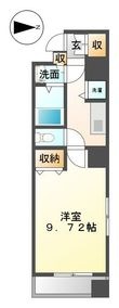 プロシード千代田の間取図
