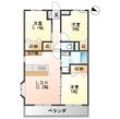 グリーンヒル登川2号館の間取図