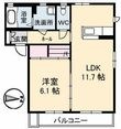 シャーメゾン桜山の間取図