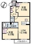 メゾンレディバード C棟の間取図
