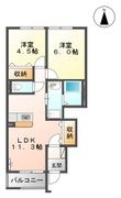 ボヌールⅡの間取図