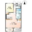 フレシール萩原の間取図