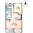 フレシール萩原の間取図
