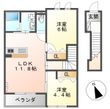 ベルクレストの間取図