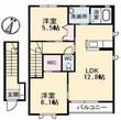 プラセール花華 A棟の間取図