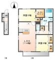 コンフォートⅢの間取図