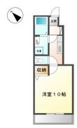 ベアローズ弐番館の間取図
