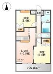 felice奥鳥井Ⅱ番館の間取図