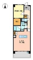 名古屋市天白区表山３丁目の間取図