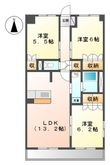コンフォール里根川の間取図