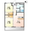 コーポ シャングリラの間取図