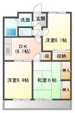 サザンメトロ２３３の間取図