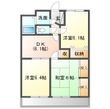 サザンメトロ２３３の間取図