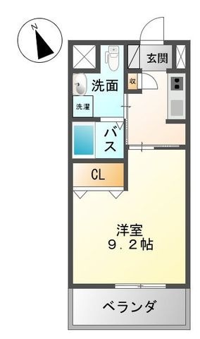 拡大写真:NOZt(ノッズ) 2階00202の間取り