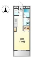 熊本市中央区北千反畑町の間取図