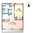 ルーラル高塚の間取図