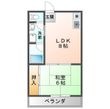 コーポ松城の間取図