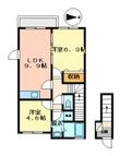 クレセールの間取図