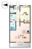 イーストヒルズ宿郷の間取図