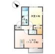 メゾンピコAの間取図