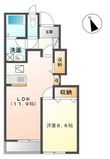 I.Room(アイルーム)Ⅱの間取図