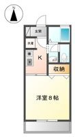 kanada A棟の間取図