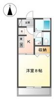 kanada A棟の間取図