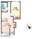エスポアハイツ(ESPOIR HEIGHTS)の間取図