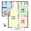 サンハイムⅢの間取図