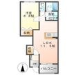 I’sベルポートⅡの間取図
