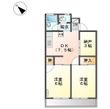 野村ハイツA棟の間取図