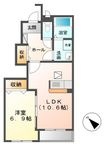 コモド　ピノⅢの間取図