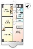 天神山マンションⅡ号館の間取図