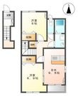 ラヴィクレイルⅡの間取図