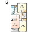 ブライトハウス瀬田Aの間取図