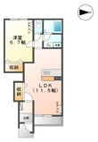 ウイングコートの間取図