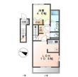 グリーンハイツの間取図