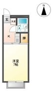 ハイツ若草Ⅱ の間取図