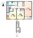 フィールドハイツの間取図