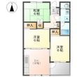 コーポ城山の間取図