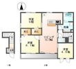 フェリオ　一ツ橋の間取図