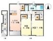 カームハウスの間取図