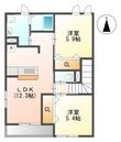 ソレイユ・Ｋの間取図