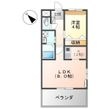 Kメゾンの間取図